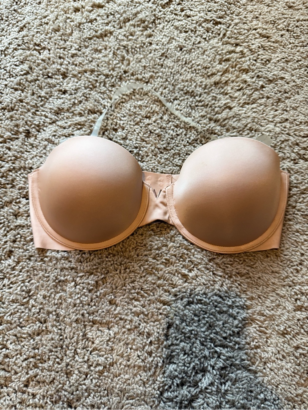 Victoria's Secret Light Nude Strapless Convertible multi-way Bra